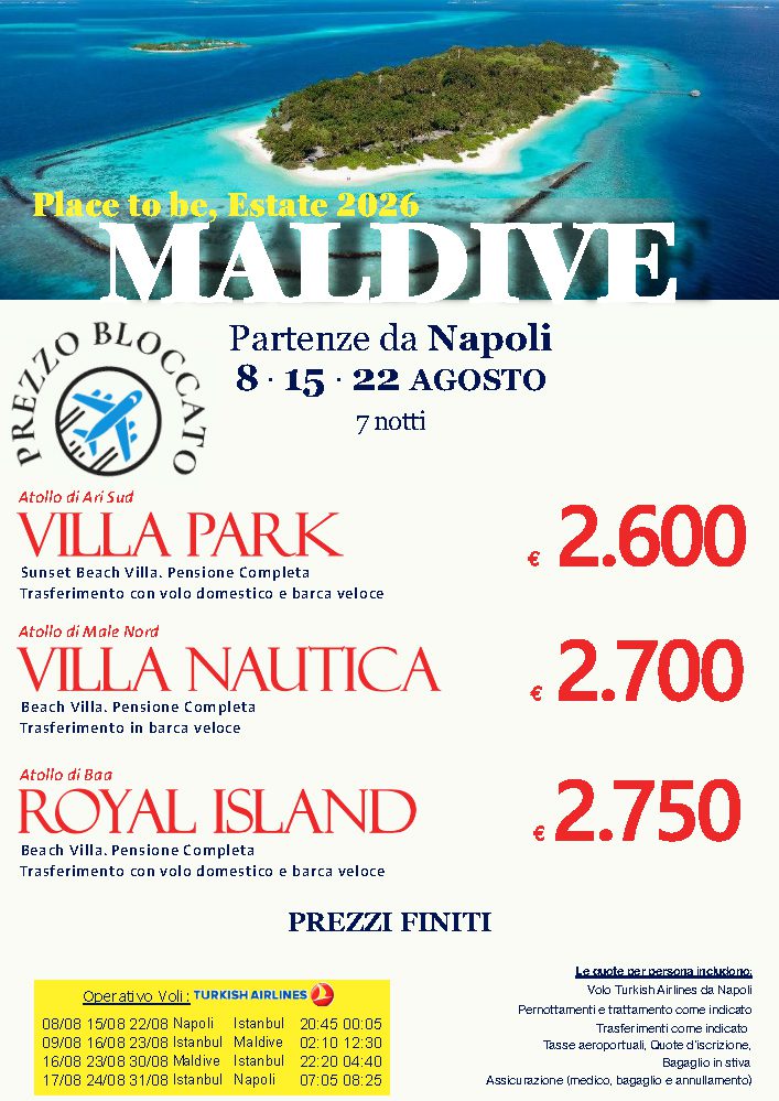 Maldive 2026
