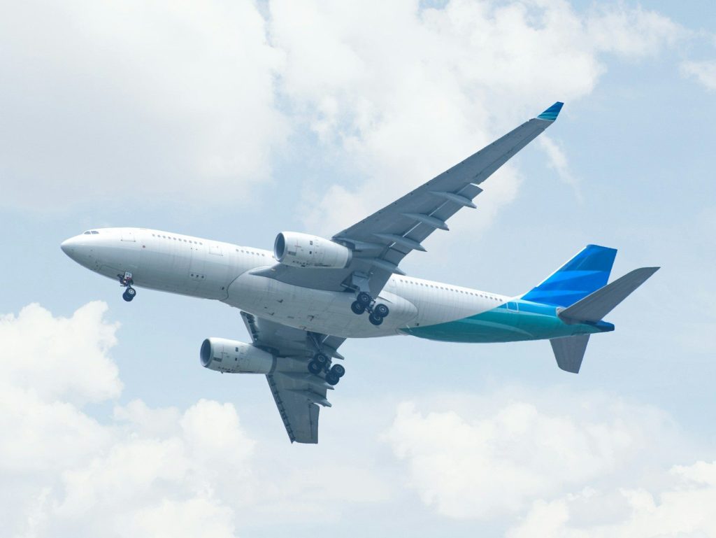aereo in volo