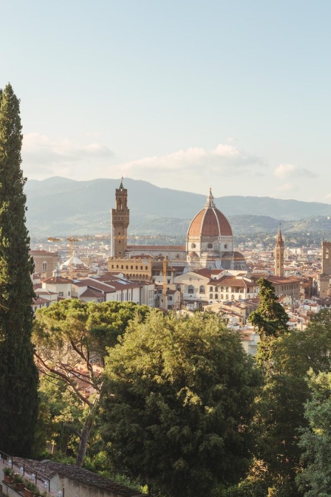 Vista di Firenze Italia sul Duomo