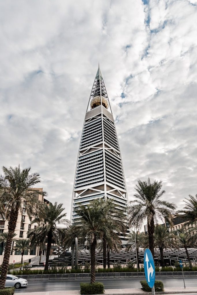 Edificio alto Riyadh Skyline