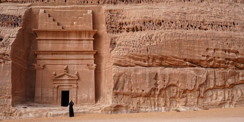 AlUla, sito archeologico in Arabia Saudita, Medio Oriente